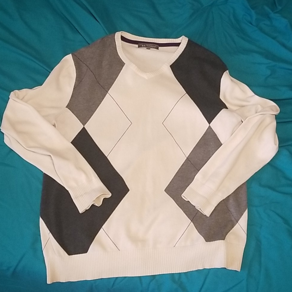 Britches v neck sweater